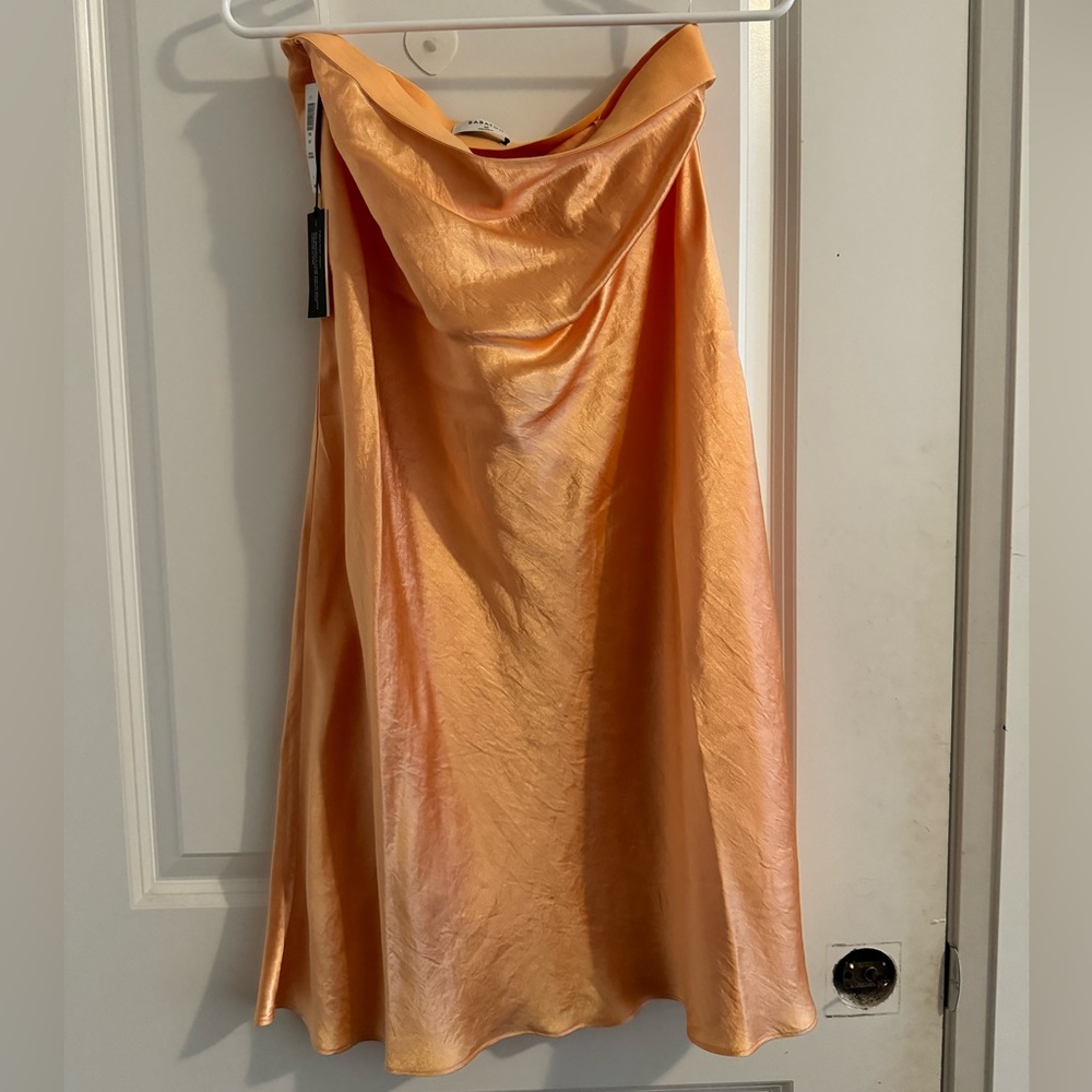Brand new Babaton Slip Satin Midi Skirt